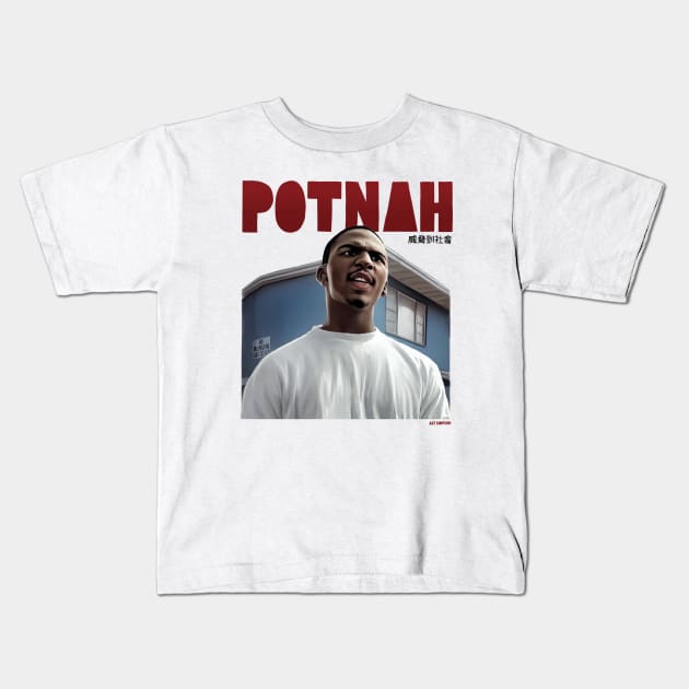 POTNAH Kids T-Shirt by Art Simpson